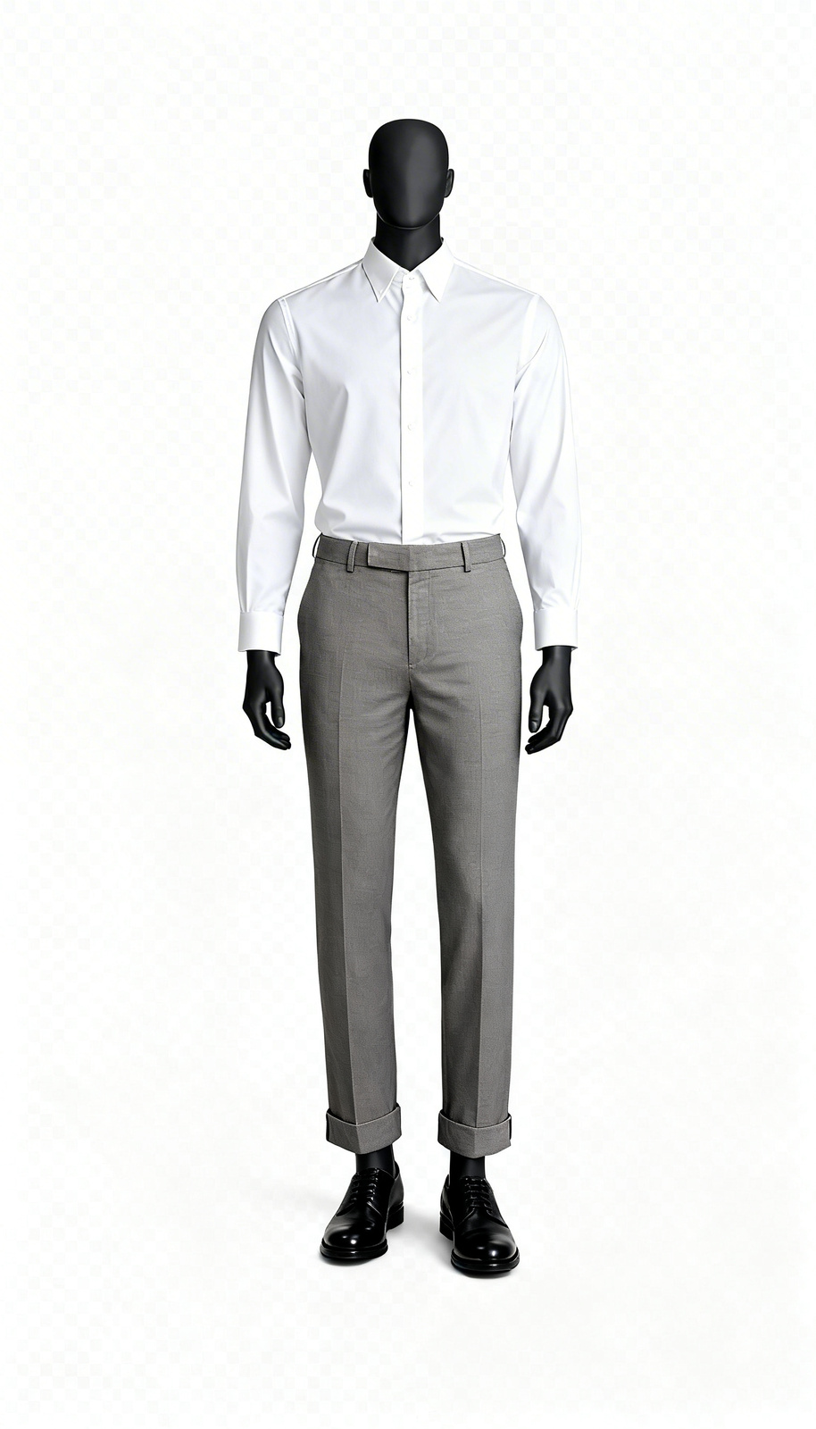 Men Classic Brown Formal Trouser
