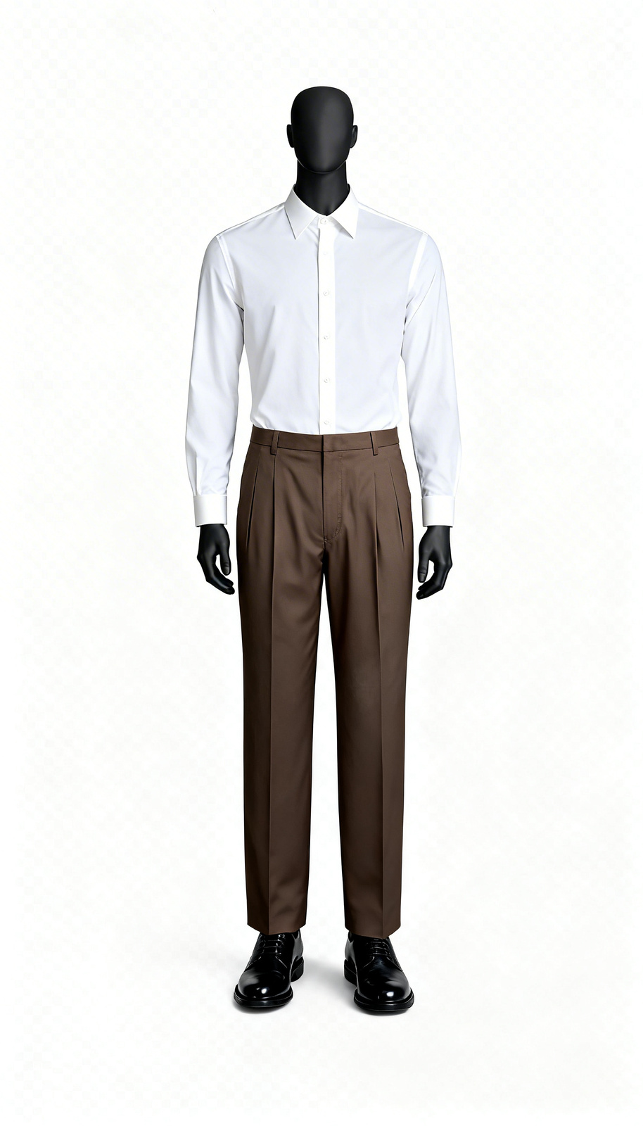 Men Grey Formal Trouser