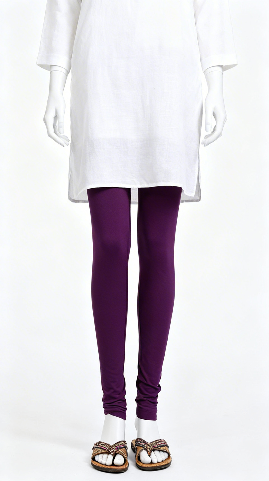 Magenta slim stretch pajama