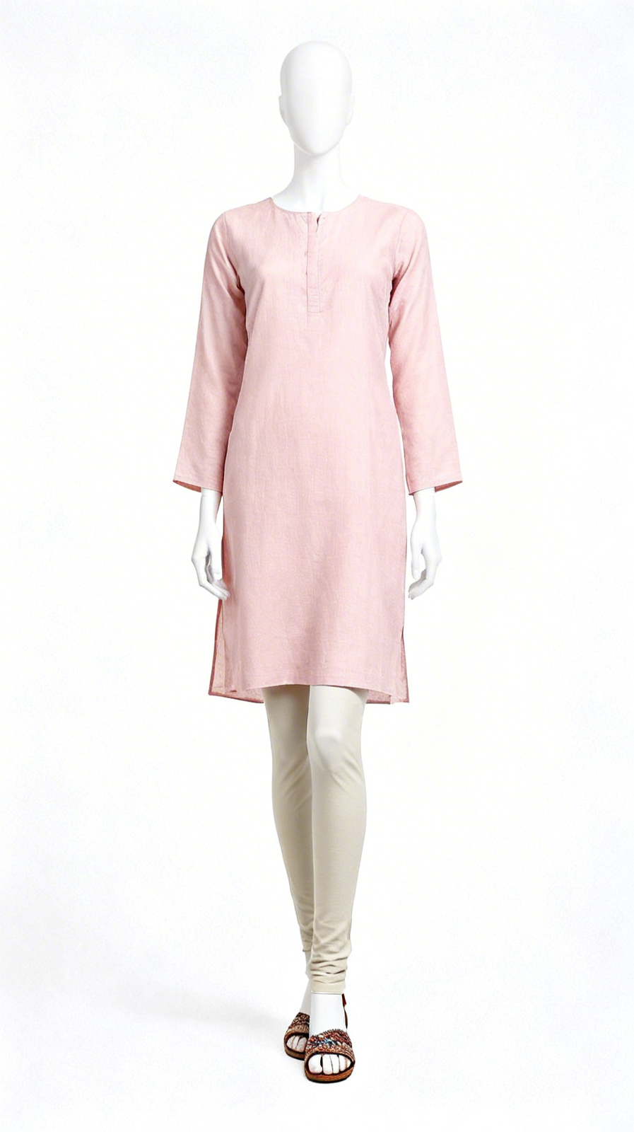 Light cream ankle pajama