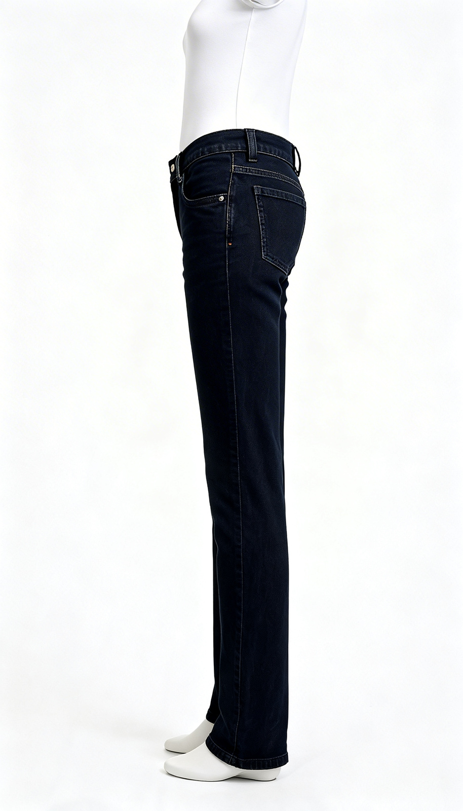 Black Solid Slim Fit Jeans - Image 3