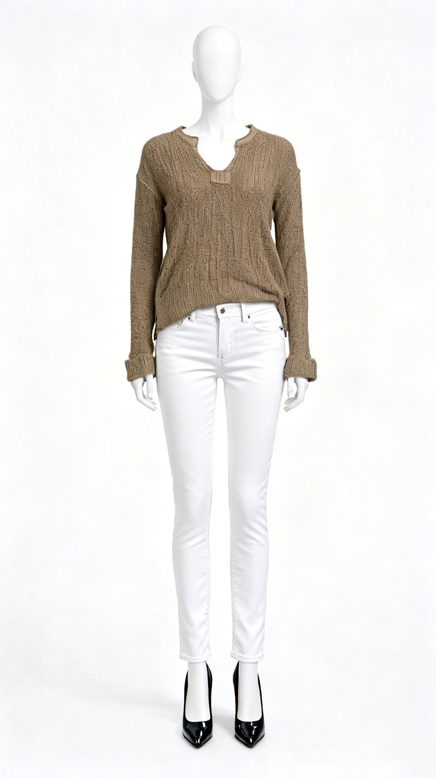 Textured Knit Sweater