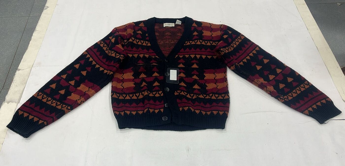 Printed Knit Cardigan - Image 4
