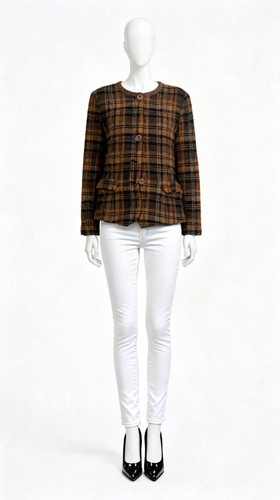 Checked Winter Jacket