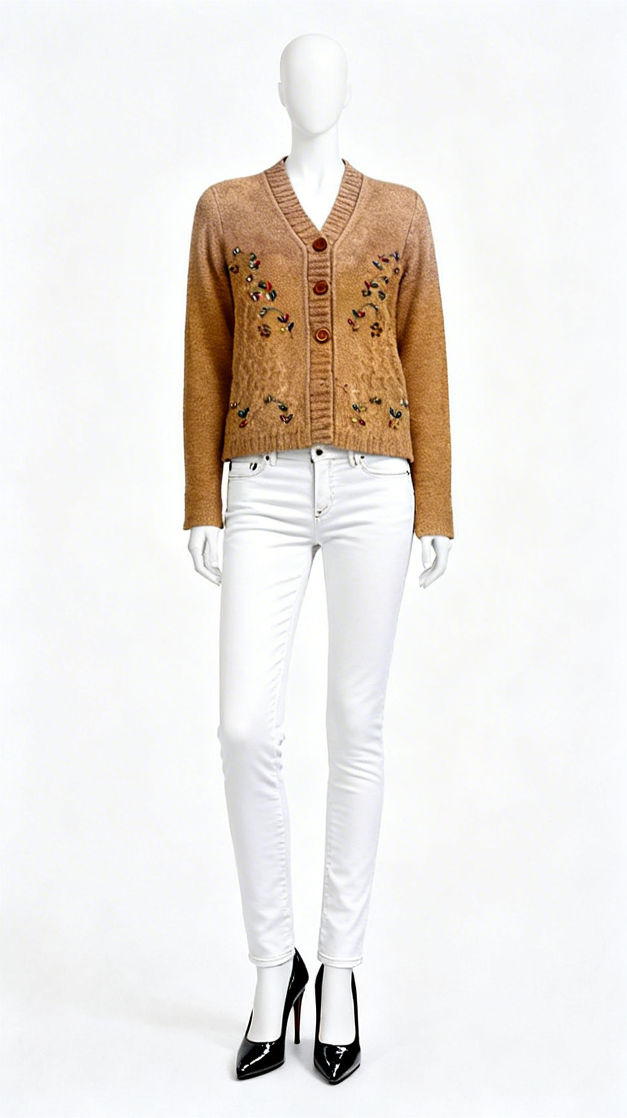 Embellished Knit Cardigan