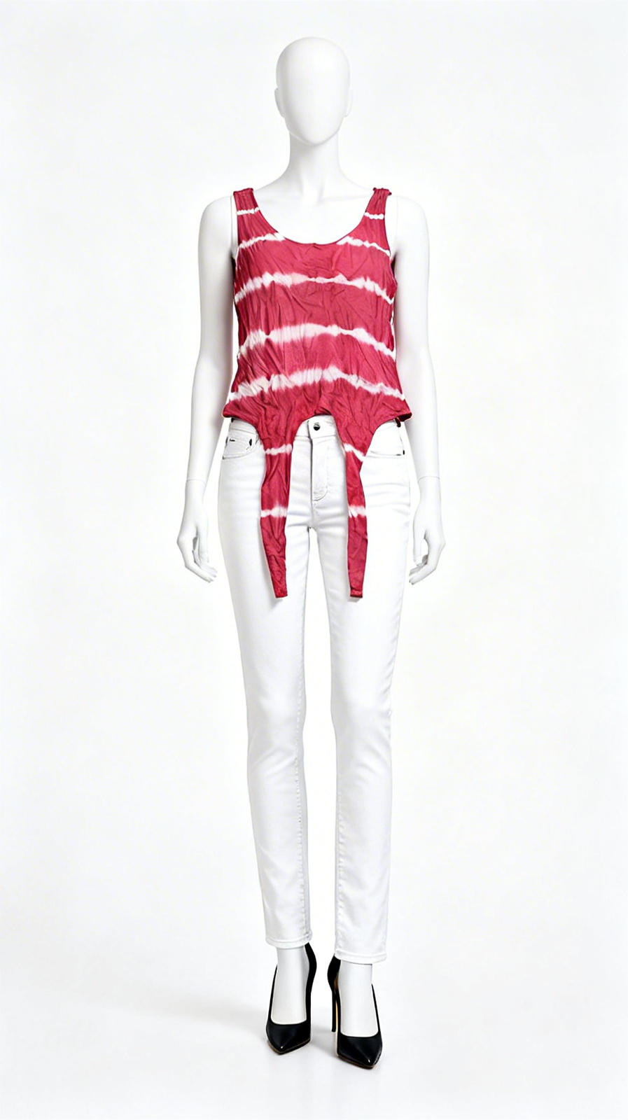 Tie & Dye Sleeveless Top