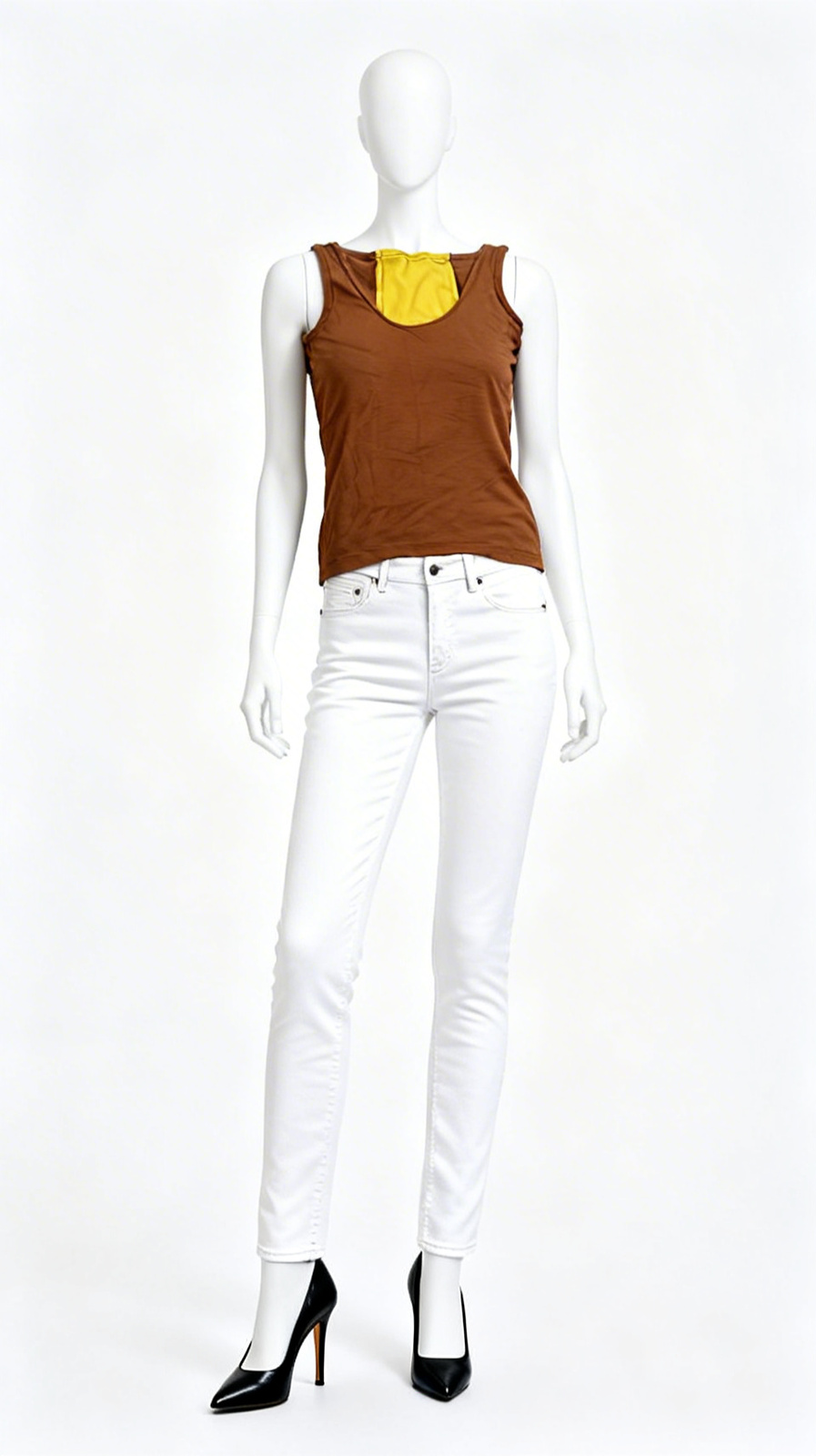 Sleeveless Solid Tank Top