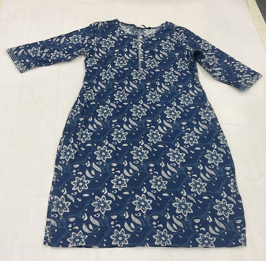 Printed Straight Kurta - Image 3