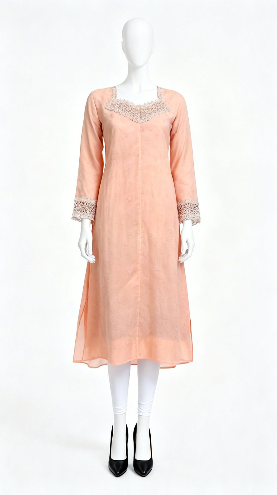 Solid Flared Kurti