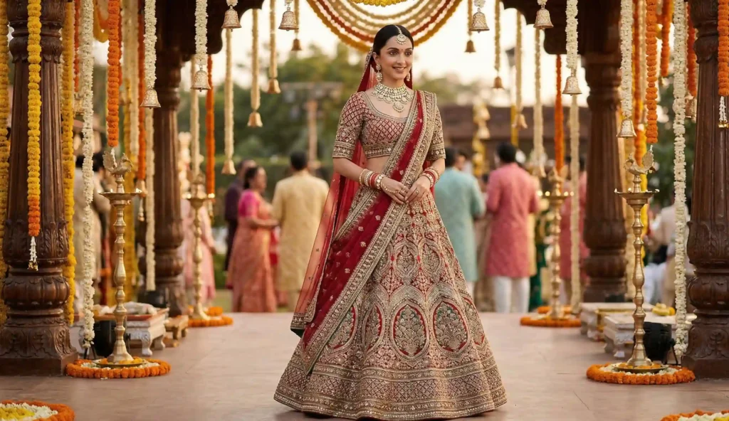 Bollywood Costumes Rental in Mumbai for Women- Kiara Advani from Satyaprem Ki Katha