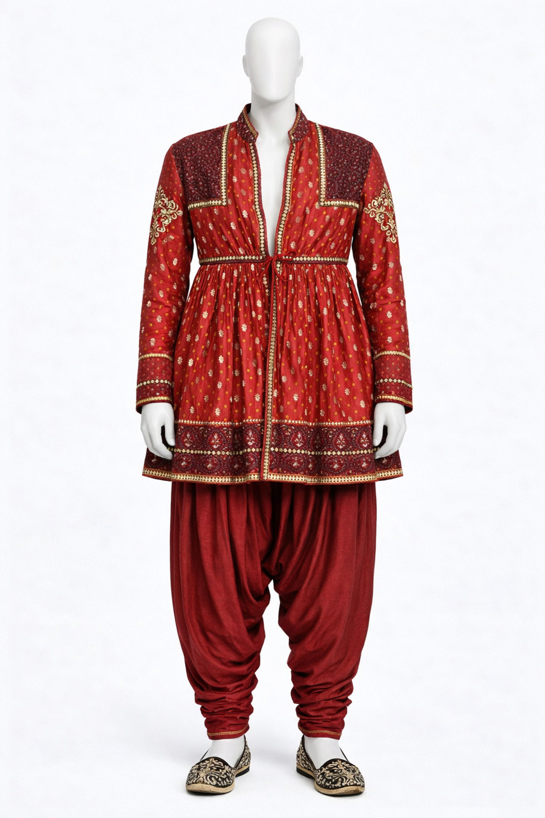 Red Printed Kurti