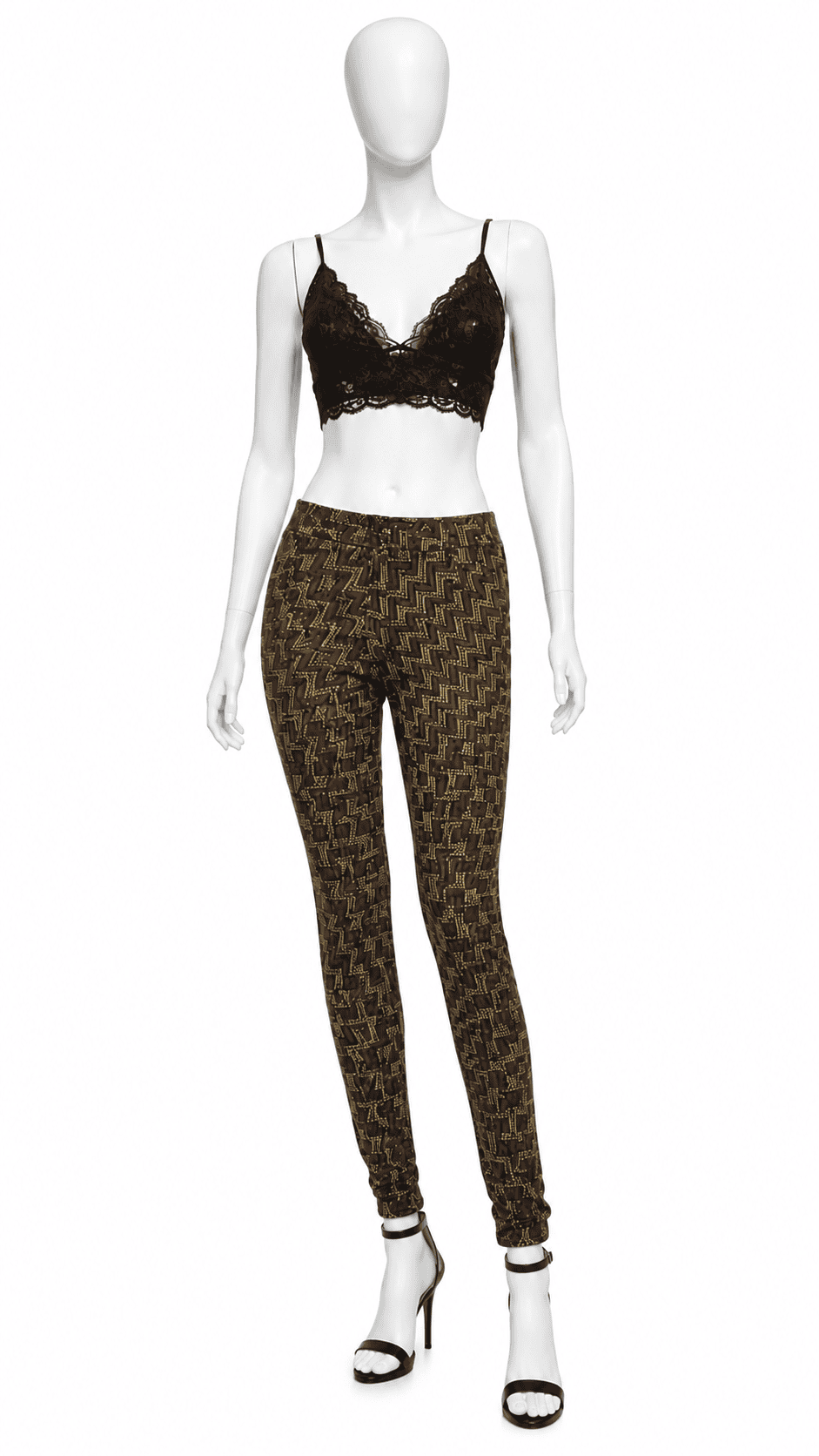Olive Green Slim Leggings