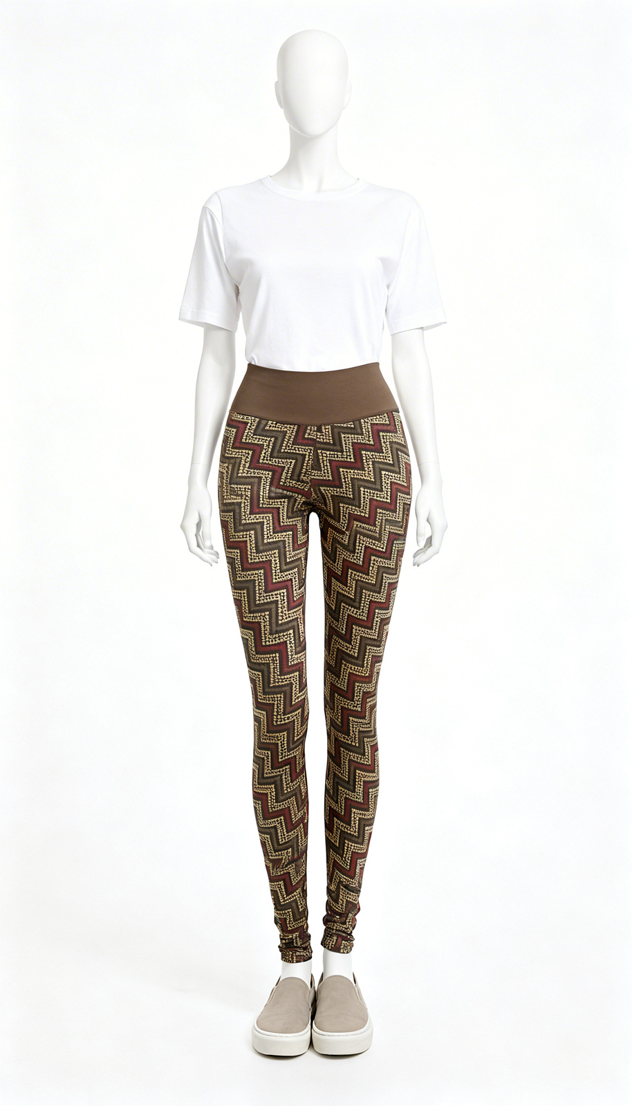 Olive Green Slim Leggings