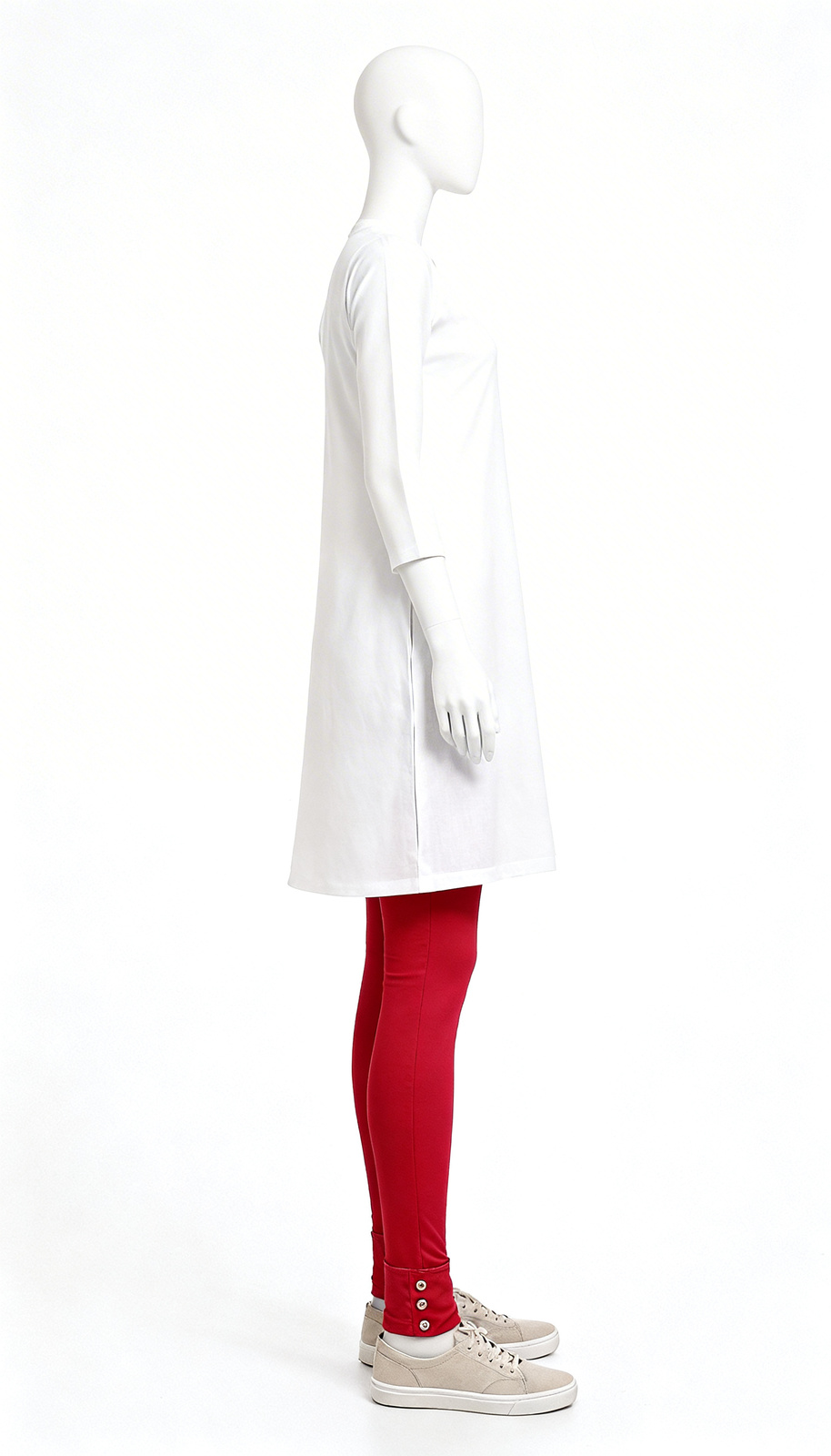 Pink Slim Leggings - Image 3