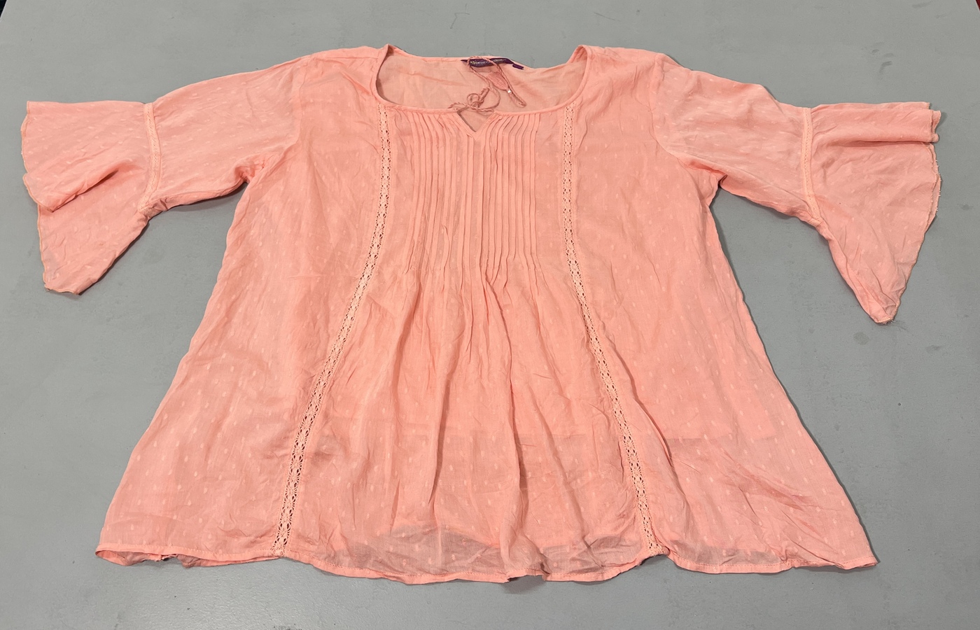 Peach Solid Kurti - Image 4