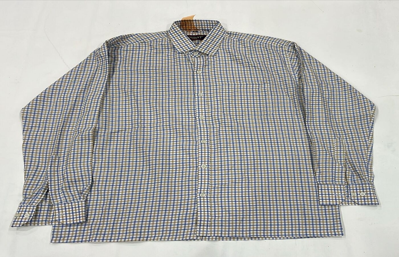 Multicolor Blue Micro Check Formal Shirt - Image 3