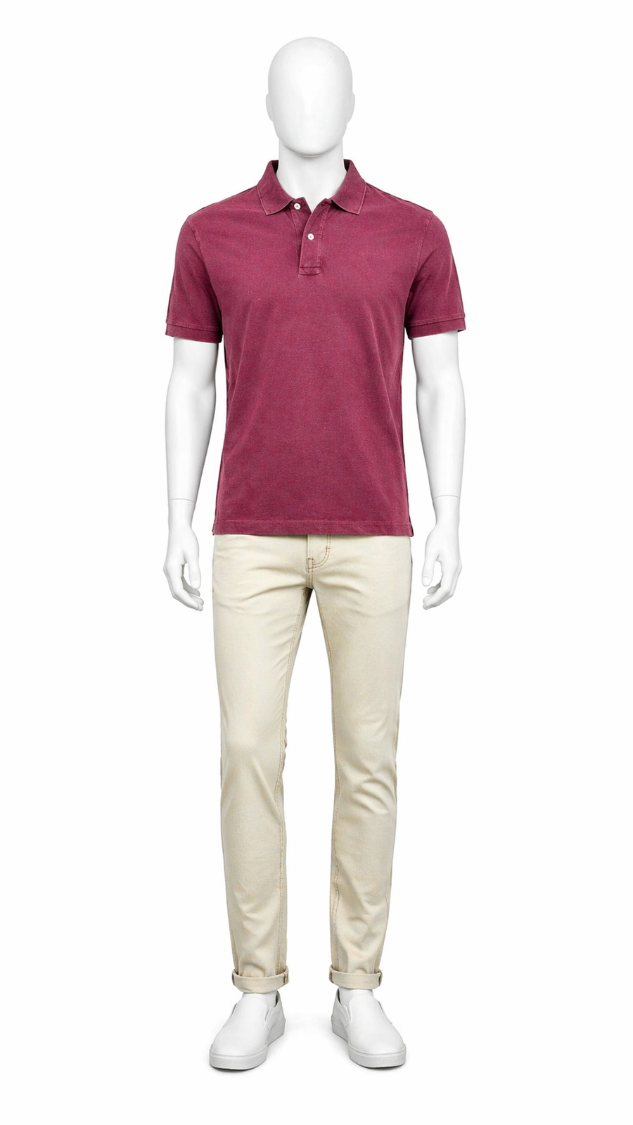 Men Pink Polo TShirt