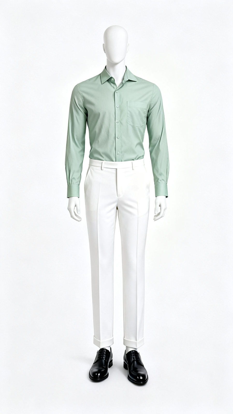 Mint Green Formal Shirt