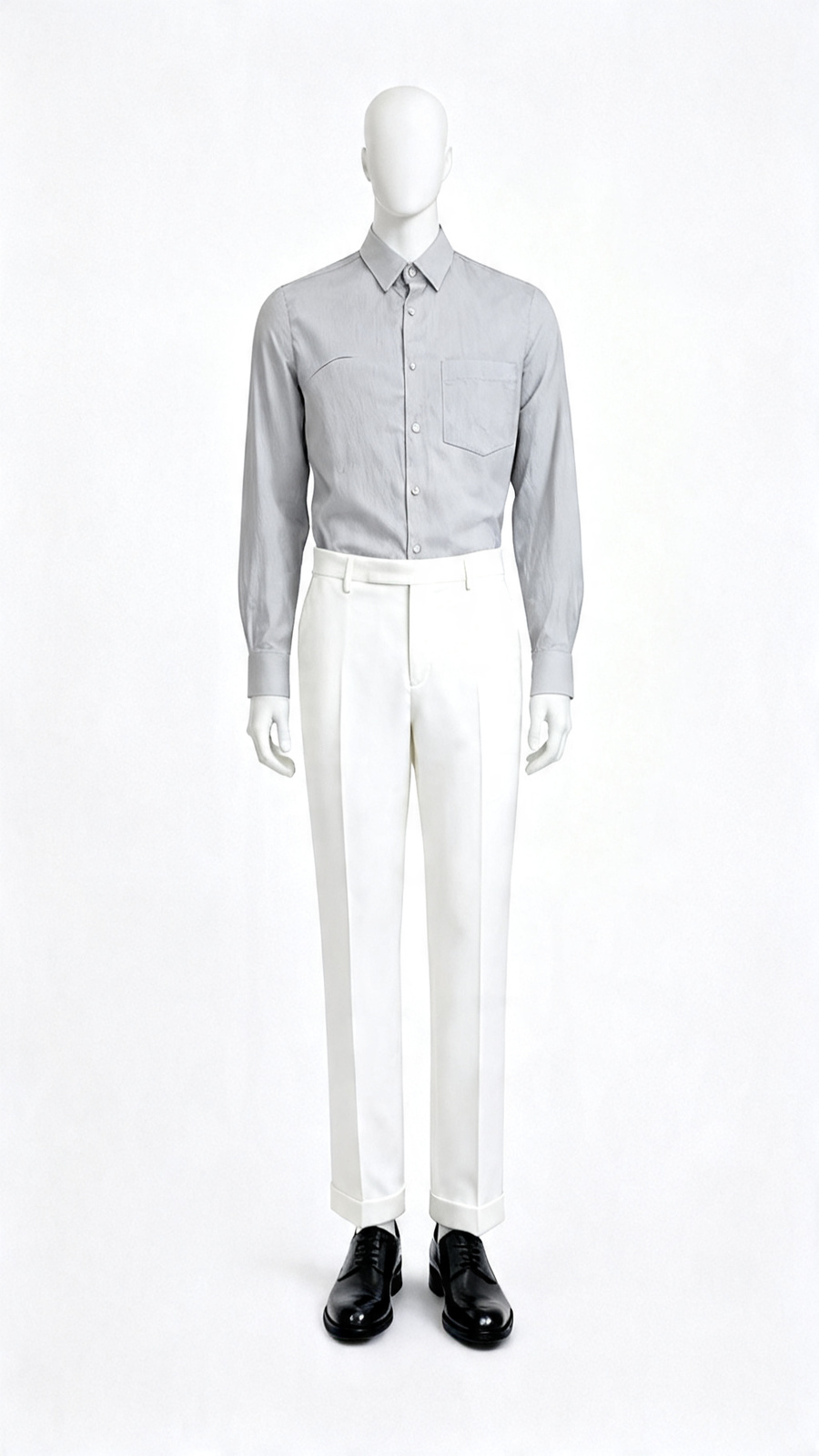 Classic Grey Formal Shirt