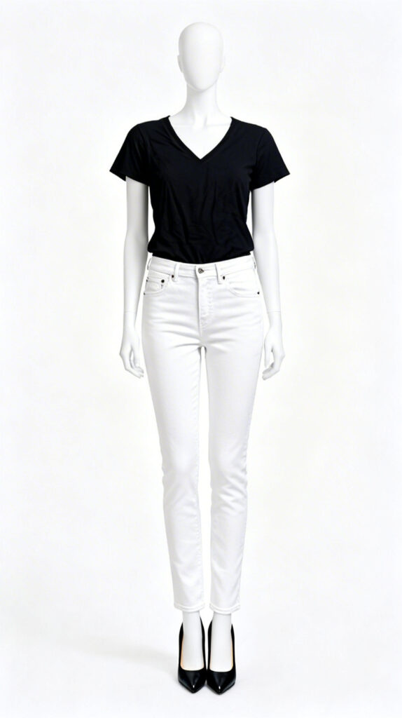 Casual V-neck tops for women on Costumepeti