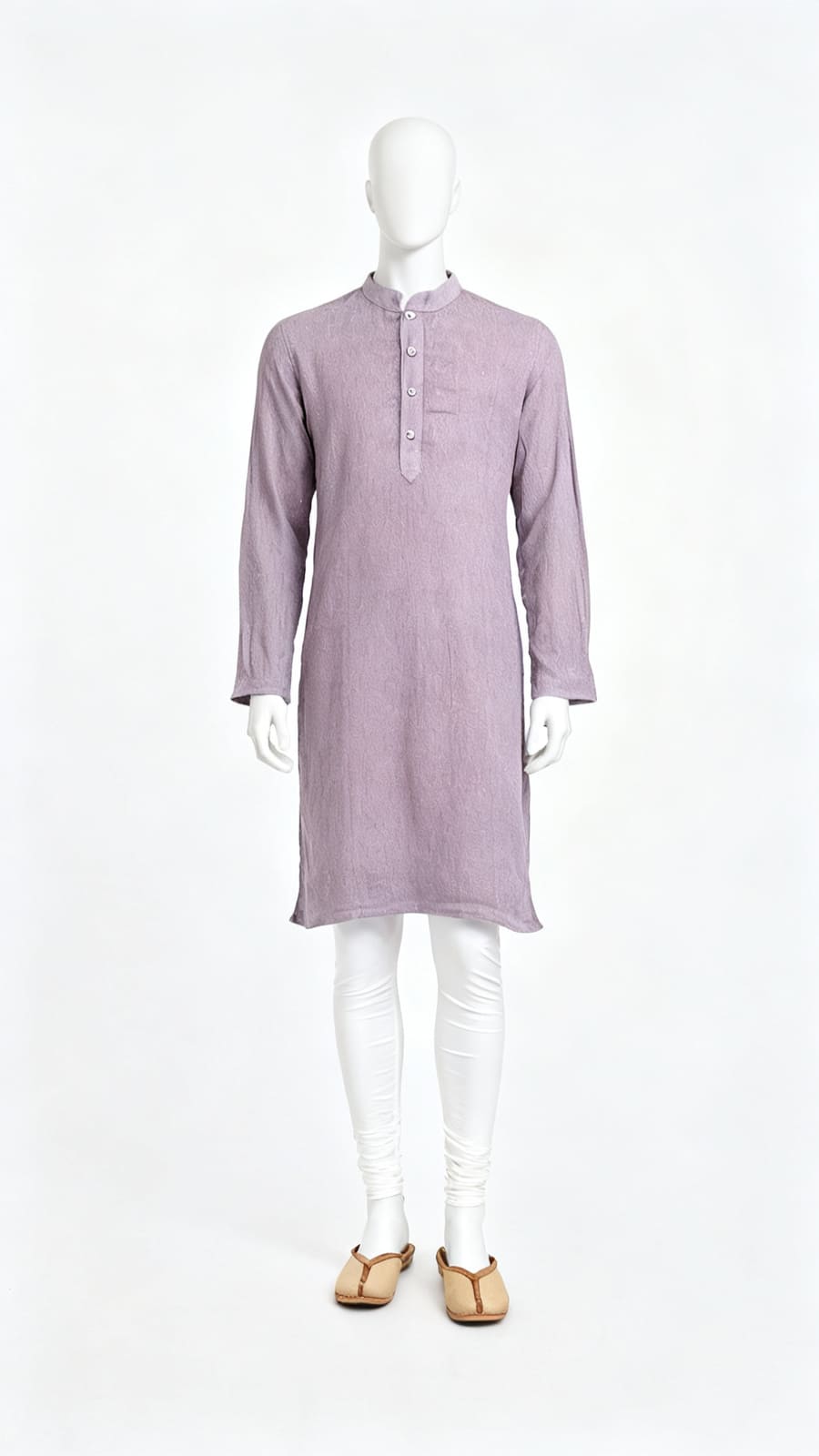 Men Purple Kurta