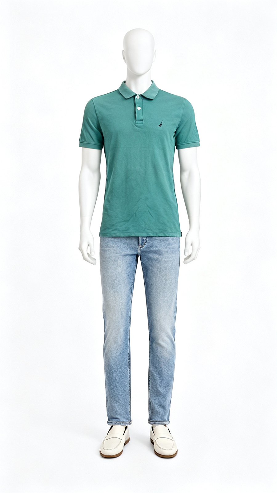 Teal_Green_Solid_Polo_Tshirt