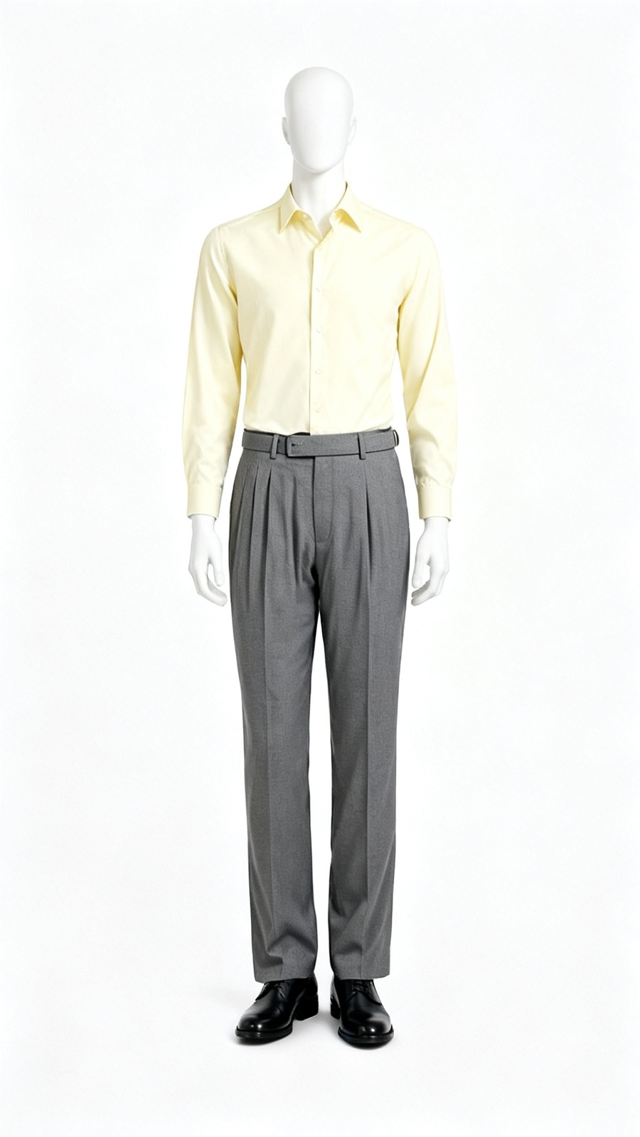 Classic Grey Formal Dress Trouser