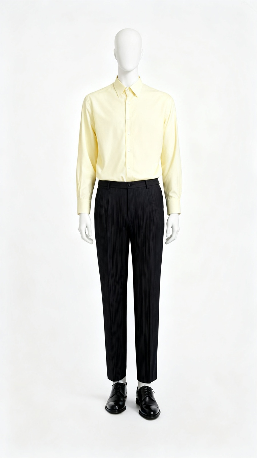 Brown Textured Formal Suit Trouser