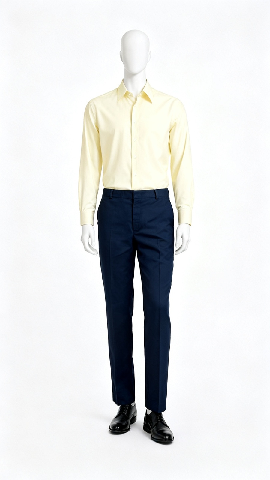Navy Blue Formal Suit Trouser