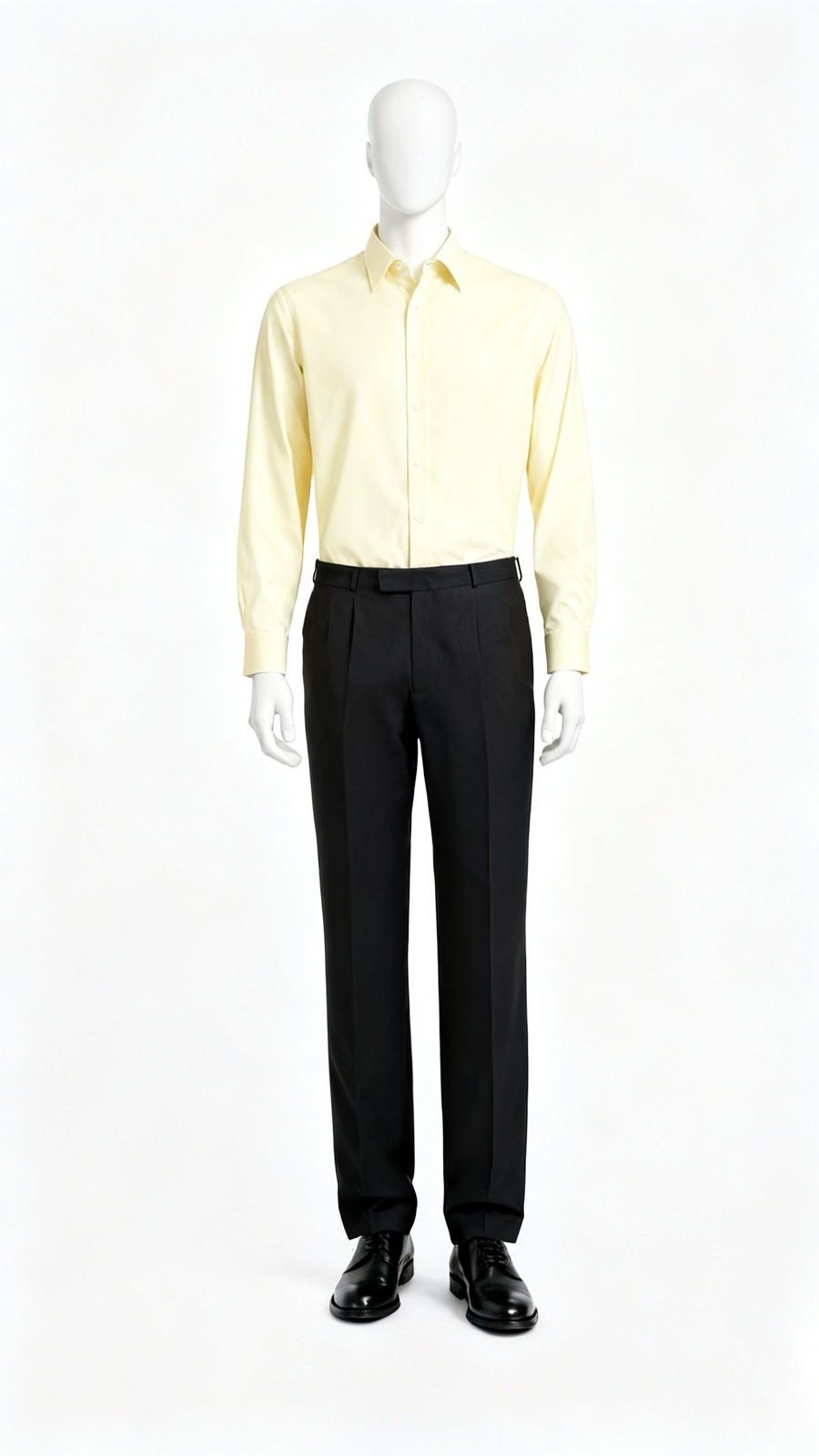 Dark Brown Textured Straight-Fit Formal Trousers