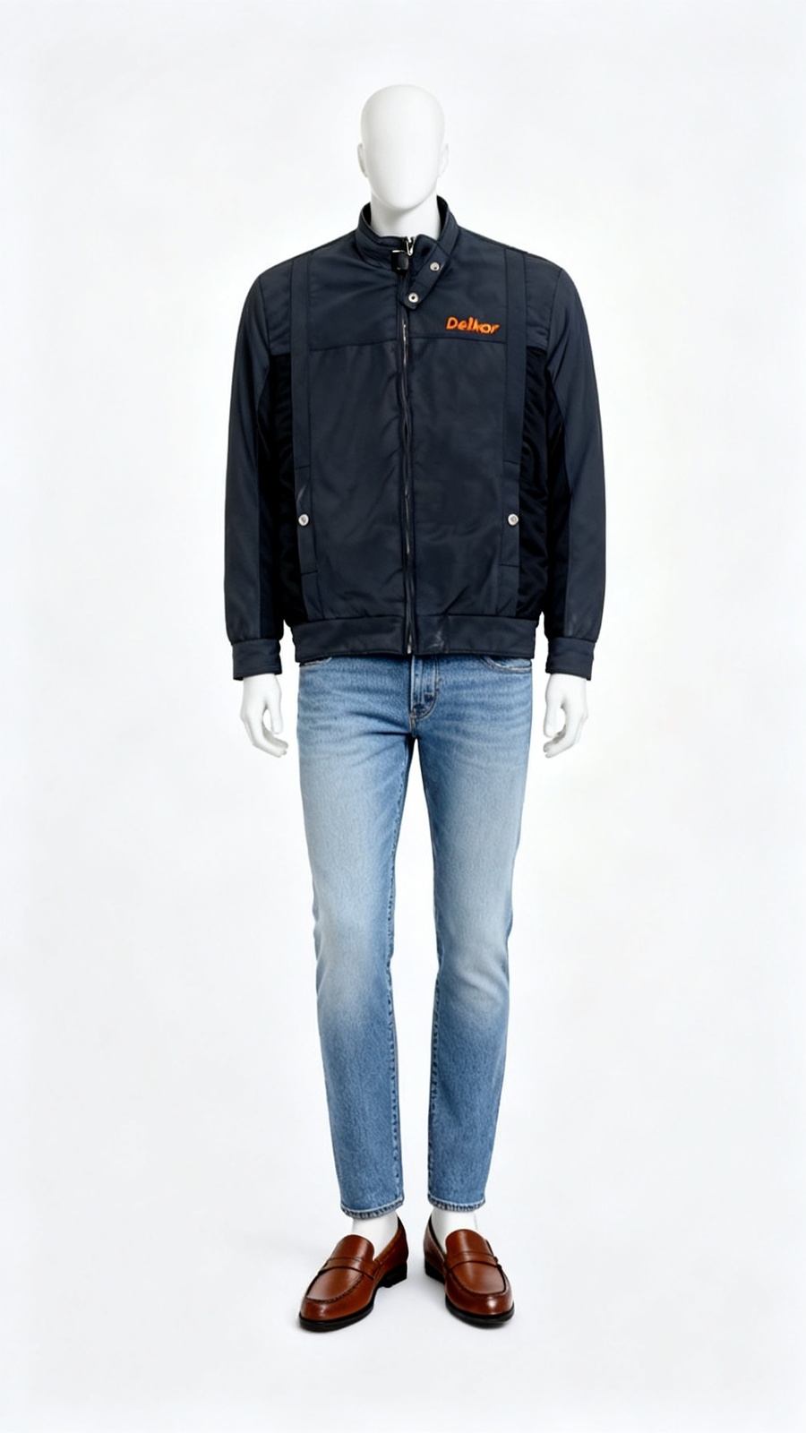 **Men Black Padded Winter Jacket**