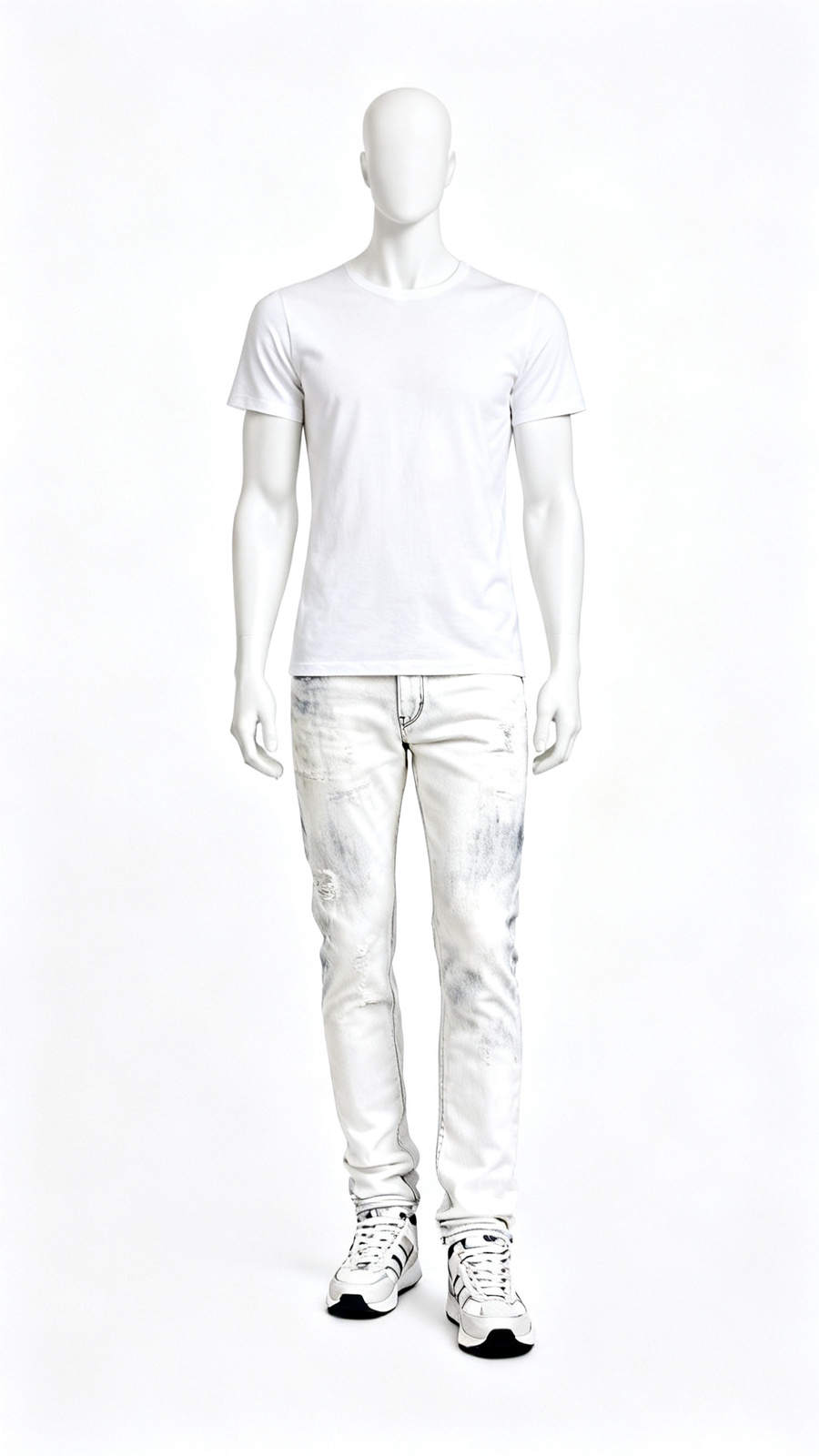 Men’s White Basic T-Shirt