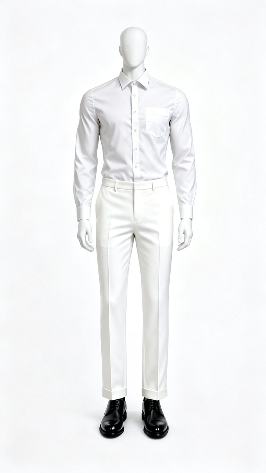 White Classic Formal Shirt