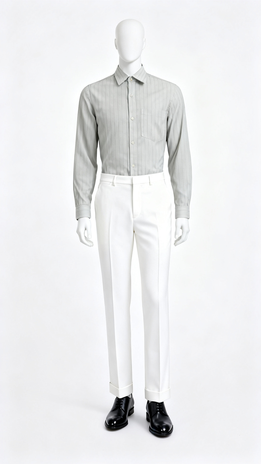 Men’s Striped Formal Shirt