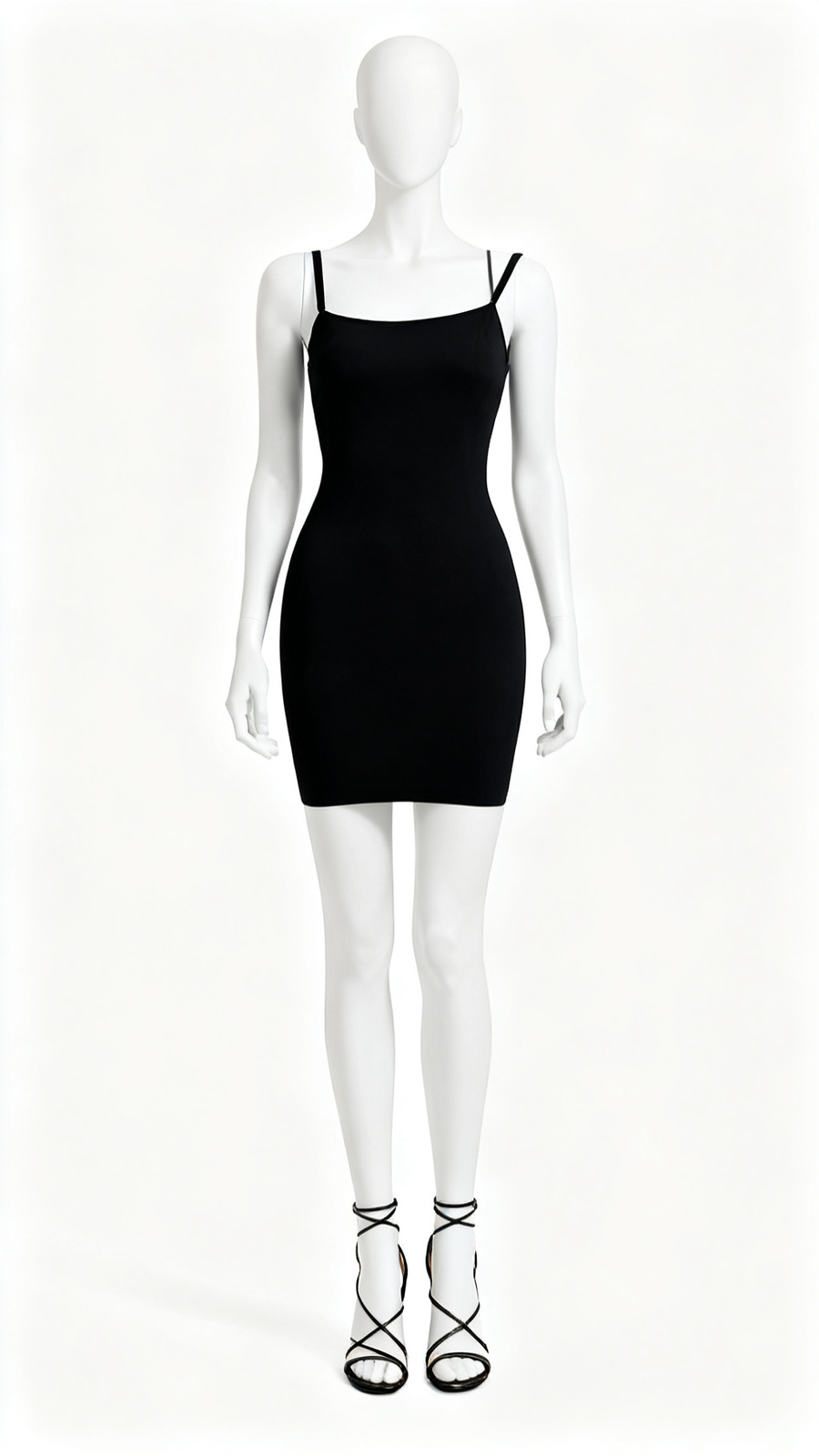 **Black Slip Dress**