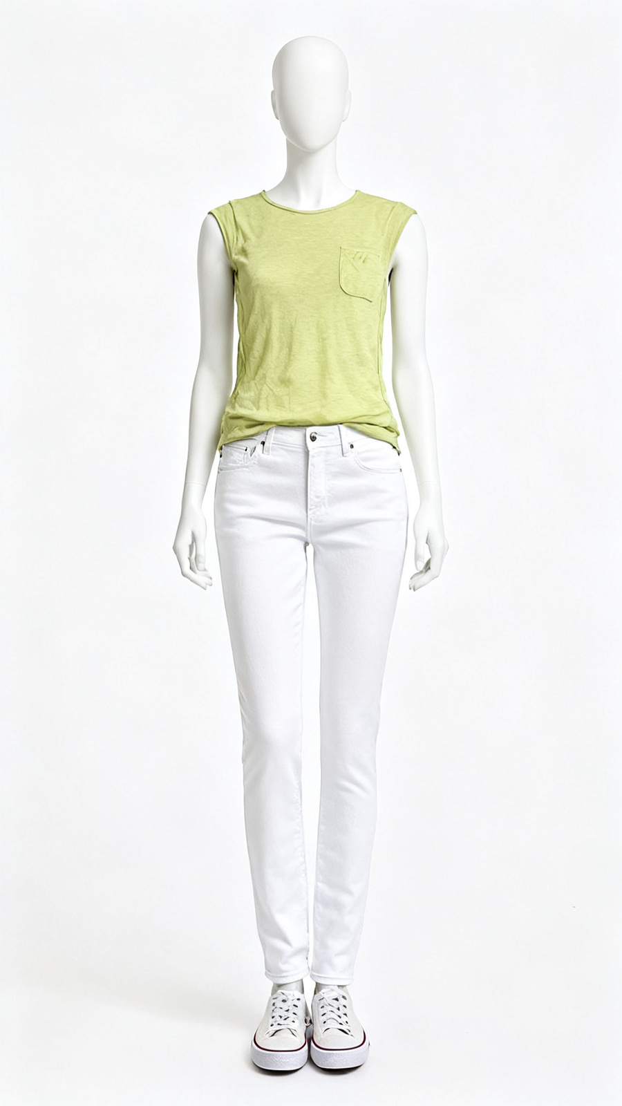**Green Casual Top**