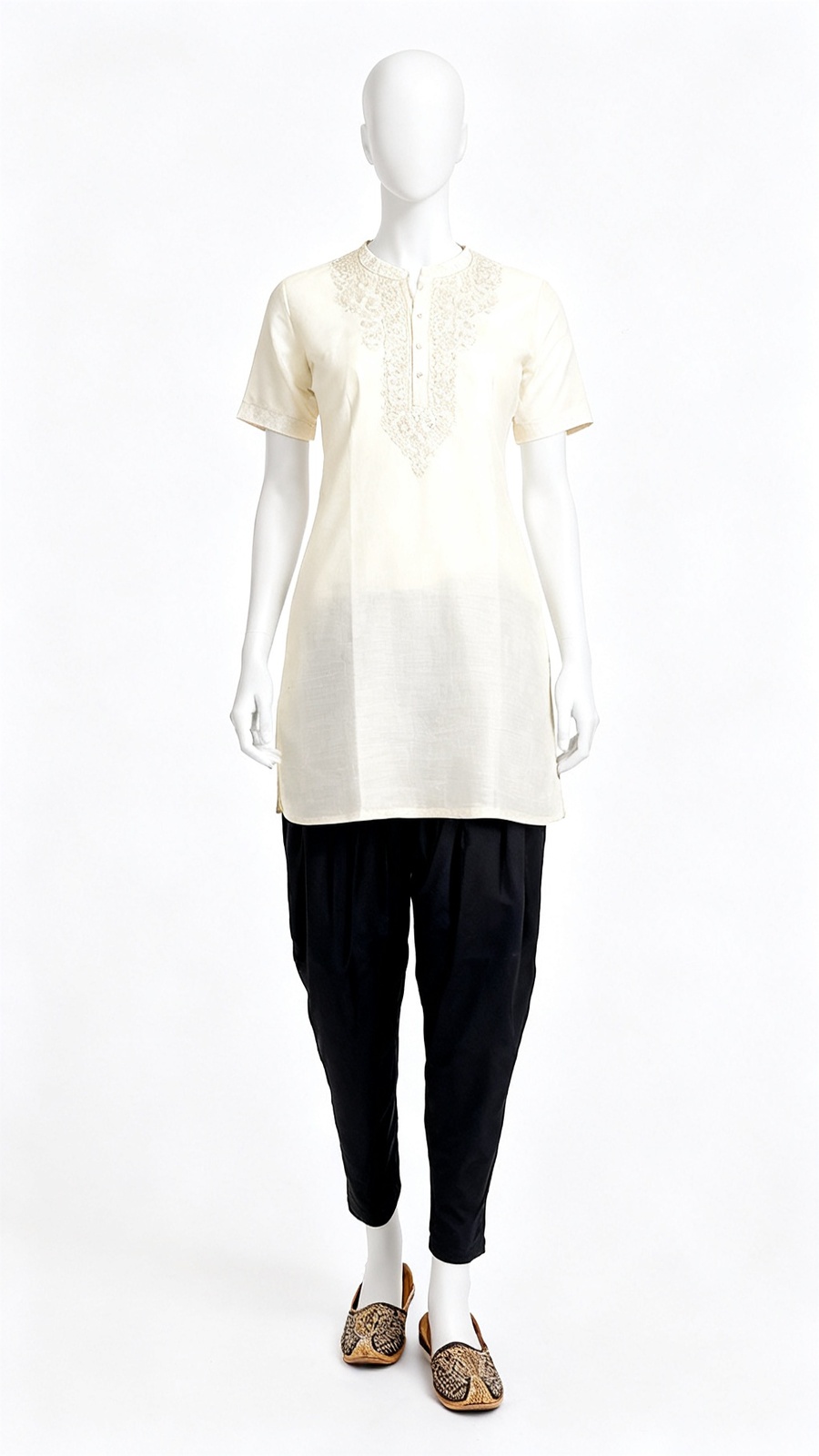 Black Solid Salwar