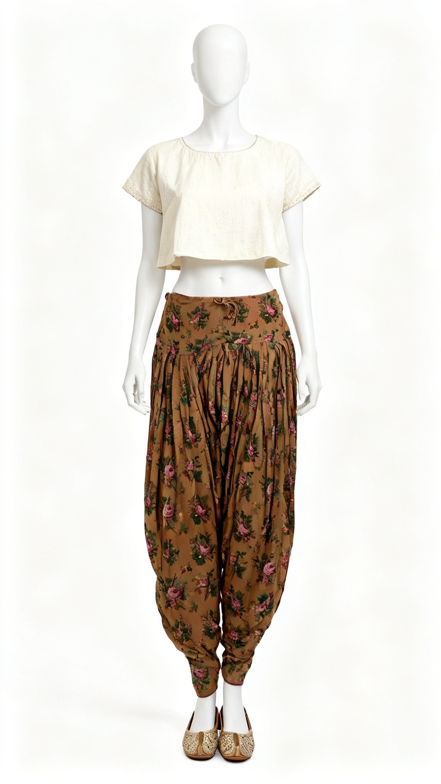 Mustard Floral Salwar