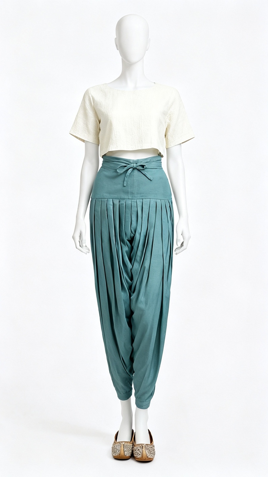 Green Solid Salwar