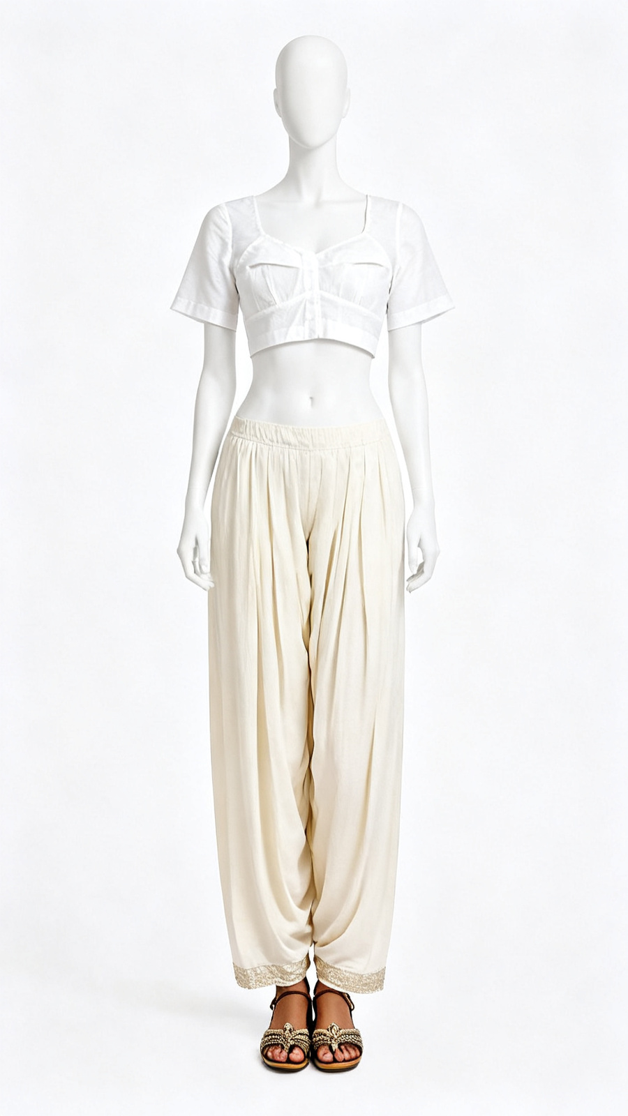 Classic White Cotton Blouse