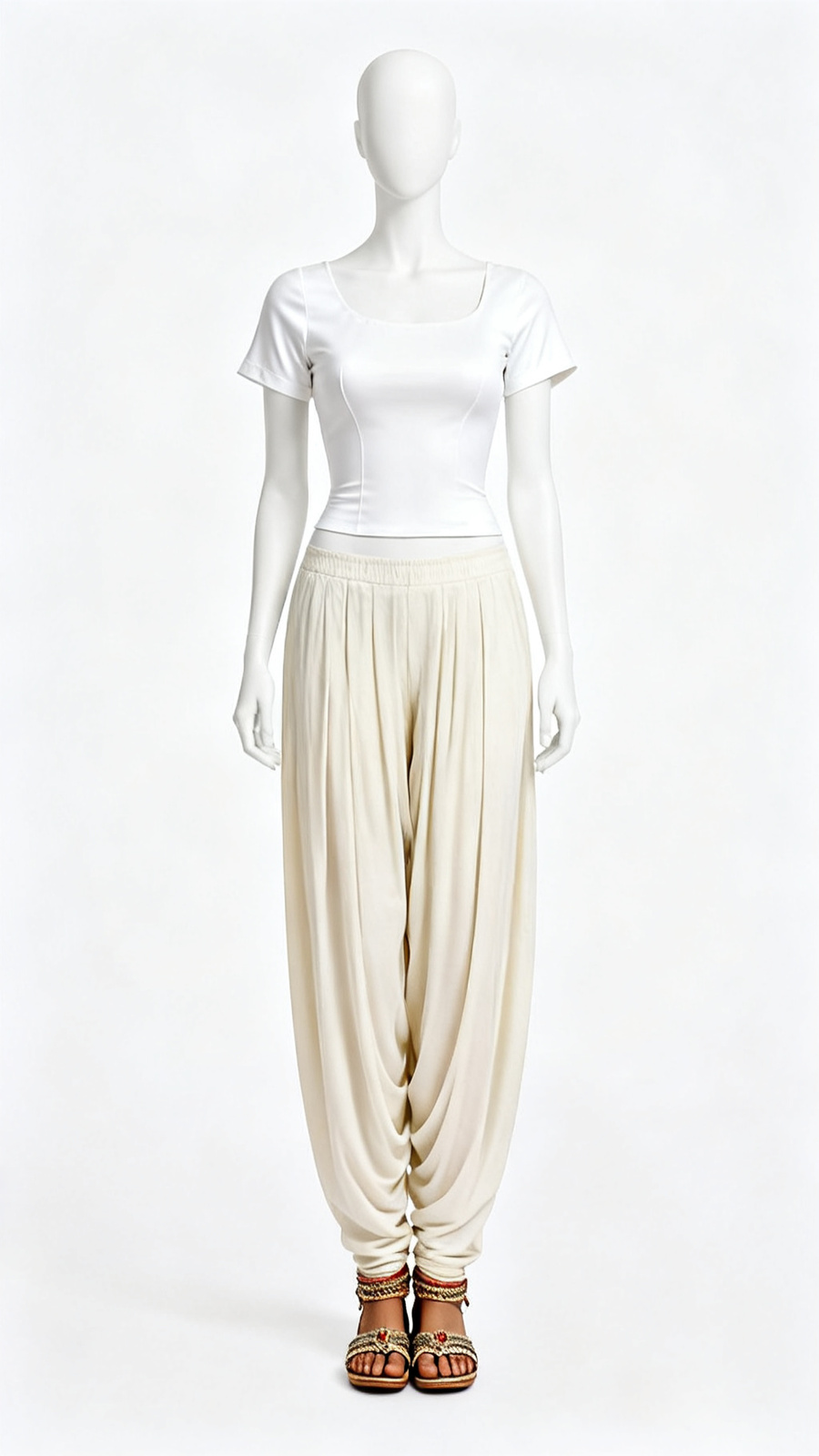 Off White Everyday Cotton Blouse