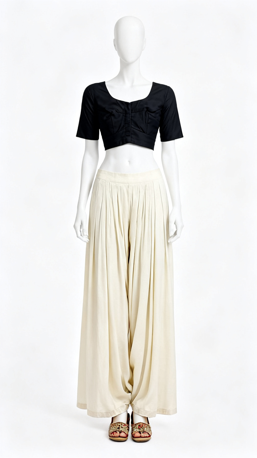 Classic Black Blouse
