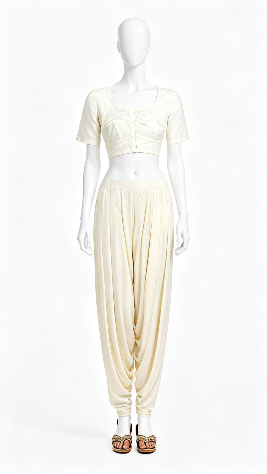 Ivory Sheer Blouse