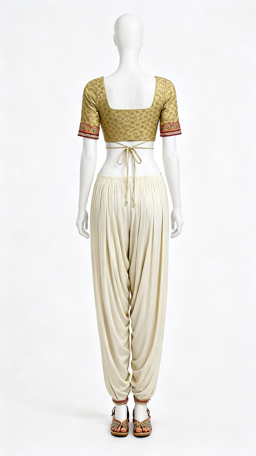 Gold Embellished Blouse
