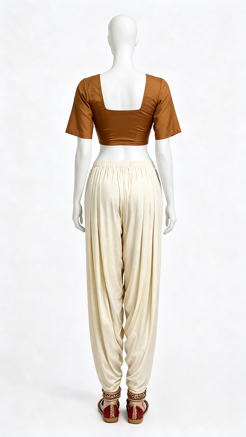 Rust Solid Everyday Blouse