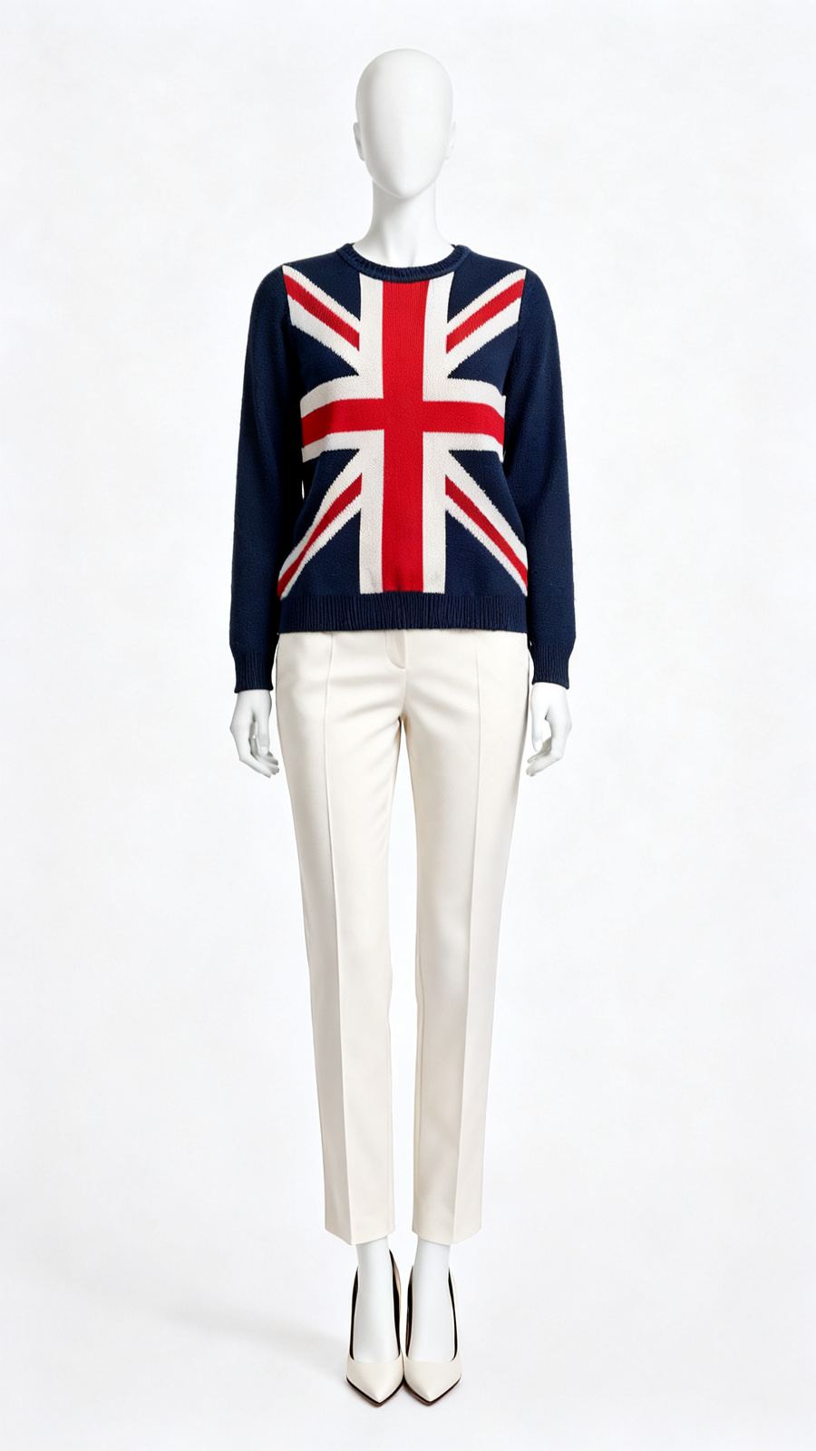 Union Jack Pattern Sweater