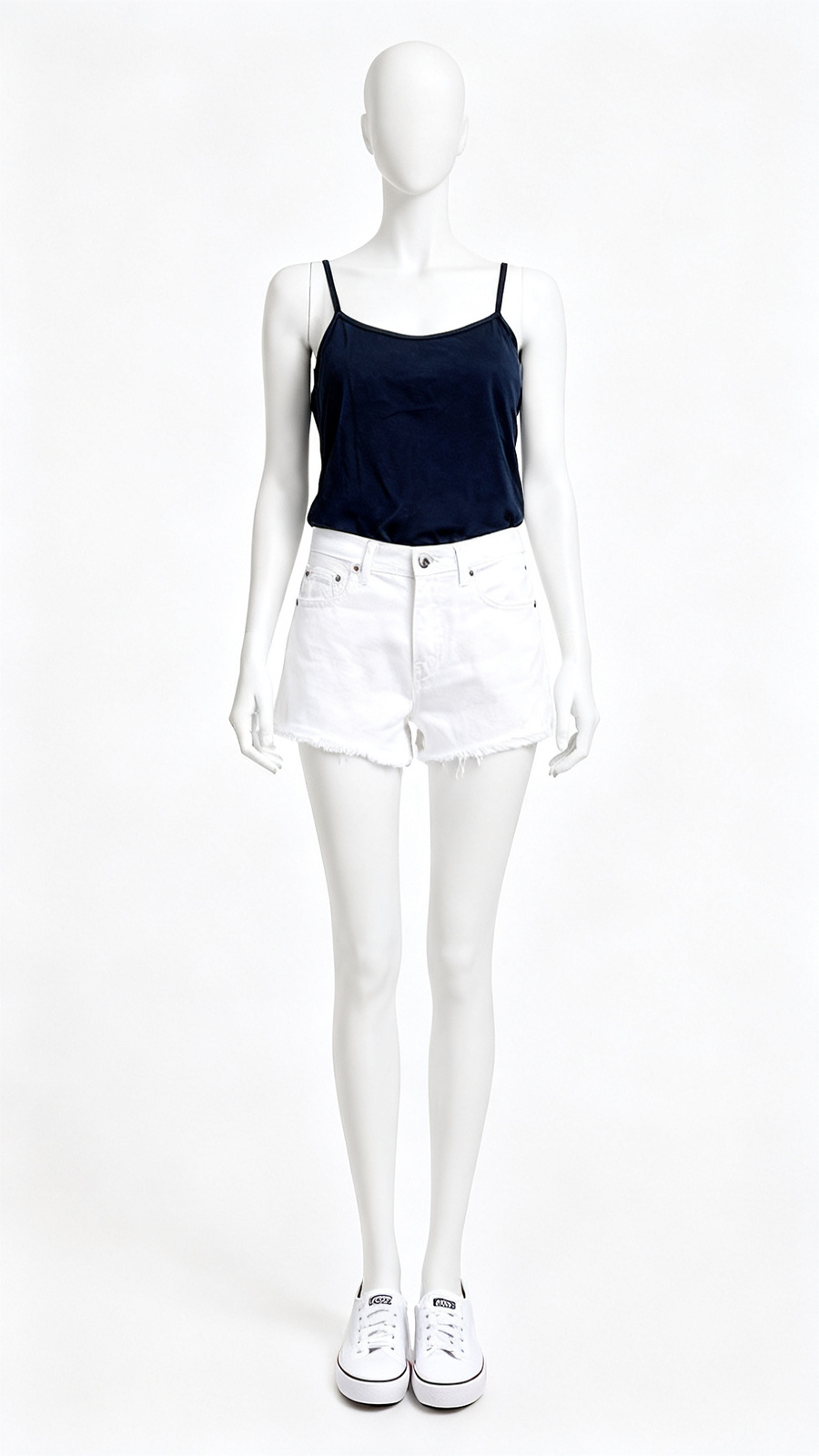 Black Spaghetti Strap Camisole