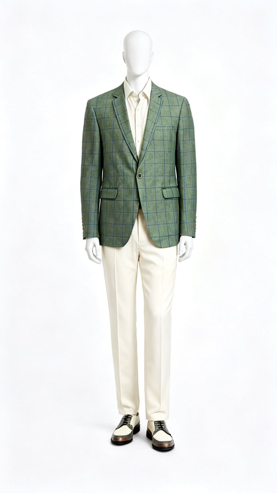 Green Checked Blazer (Satyaprem ki Katha Costume)