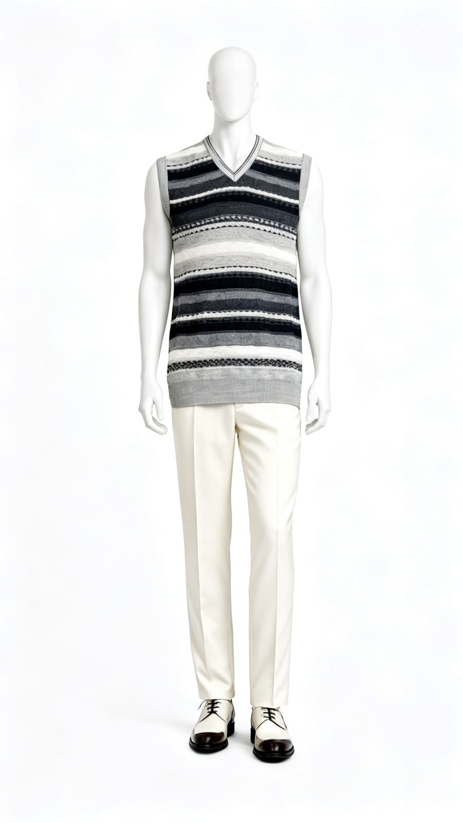 Grey Buttoned Vest (Satyaprem ki Katha Costume)