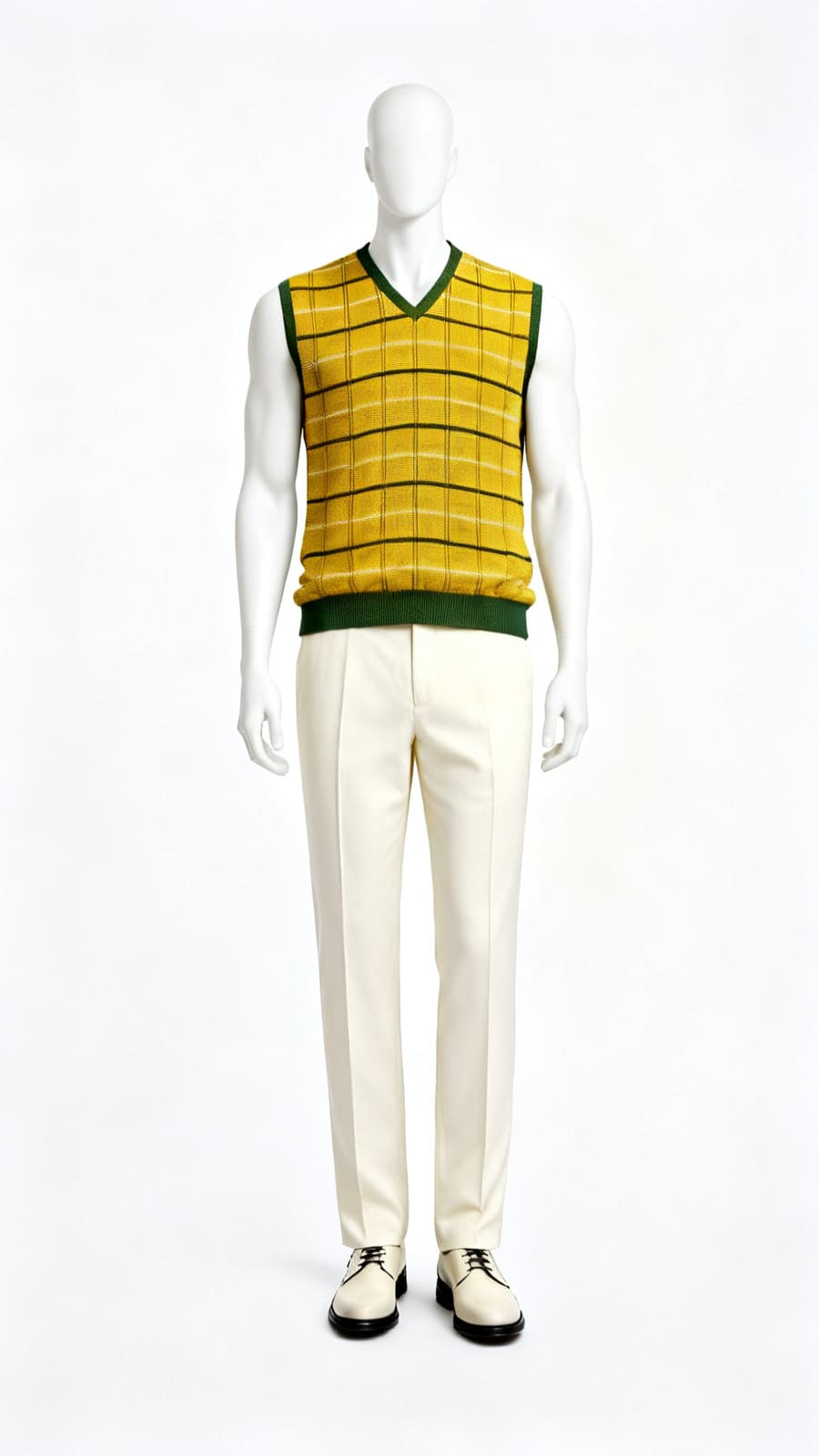 Green Checked Vest (Satyaprem ki Katha Costume)